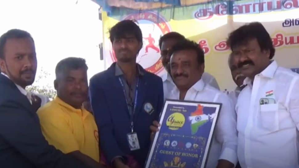 Hosur: School Students Create World Record in Silambam