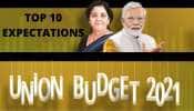 Budget 2021: வரி விலக்கு முதல் கல்விக் கடன் வரை, இந்தியாவின் Top 10 எதிர்பார்ப்புகள்