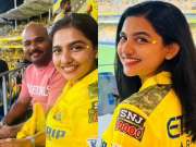 Mamitha Baiju : CSK போட்டியை கண்டுகளித்த மமிதா பைஜு! சென்னையில் வீசிய மலையாள தென்றல்..