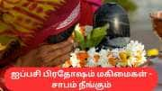 Pradosham | ஐப்பசி பிரதோஷம்! எல்லா பாவங்களையும் போக்கும் - மிஸ் பண்ணிடாதீங்க