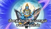 மீனத்தில் உதயமாகும் சனி பகவான்... இந்த 3 ராசிகளின் கனவுகள் மெய்ப்படும் - அதிர்ஷ்டம் அதிகரிக்கும்!