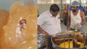 அல்வாவில் தேள்? நெல்லையில் பரபரப்பு... வைரல் வீடியோவால் சர்ச்சையில் சிக்கிய பிரபல ஸ்வீட் கடை!