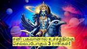சனி பகவானால் உச்சத்திற்கு செல்லப்போகும் 3 ராசிகள்! யார் யார் தெரியுமா? சனி பகவானால் உச்சத்திற்கு செல்லப்போகும் 3 ராசிகள்! யார் யார் தெரியுமா?