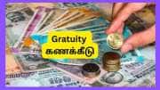 Gratuity கணக்கீடு: 5 ஆண்டு சர்வீஸ், ரூ.20,000 ஊதியம்.... பணிக்கொடை எவ்வளவு கிடைக்கும்? Gratuity கணக்கீடு: 5 ஆண்டு சர்வீஸ், ரூ.20,000 ஊதியம்.... பணிக்கொடை எவ்வளவு கிடைக்கும்?