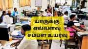 8வது ஊதியக்குழு: பியூன் முதல் ஐஏஎஸ் அதிகாரி வரை... யாருக்கு எவ்வளவு சம்பள உயர்வு? 8வது ஊதியக்குழு: பியூன் முதல் ஐஏஎஸ் அதிகாரி வரை... யாருக்கு எவ்வளவு சம்பள உயர்வு?