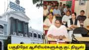 பகுதிநேர ஆசிரியர்களுக்கு ஜாக்பாட்: டிஆர்பி தேர்வில் 15 சிறப்பு மதிப்பெண்கள்