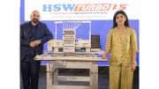 HSW நிறுவனத்தின் புதிய எம்பிராய்டரி மெஷின்கள் அறிமுகம்: நடிகை பிரணிதா சுபாஷ் வெளியிட்டார்