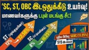 SC, ST இடஒதுக்கீடு உயர்வு... OBC-க்கு மாநில அரசு புதிய அறிவிப்பு - இனி மாணவர்களுக்கு டபுள் மடங்கு சீட்