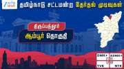 தமிழ்நாடு தேர்தல் 2026: ஆம்பூர் சட்டமன்றத் தேர்தல் முடிவுகள் தமிழ்நாடு தேர்தல் 2026: ஆம்பூர் சட்டமன்றத் தேர்தல் முடிவுகள்