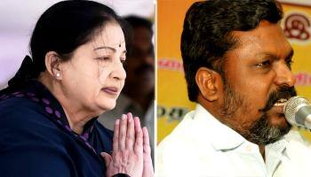 ஜெயலலிதாவை நேரில் பார்க்க சென்ற தொல்.திருமாவளவன்