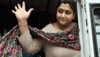 தமிழகத்தில் பயங்கர பரபரப்பு...நடிகை குஷ்பு திடீர் கைது!!