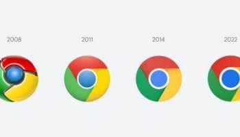 புதிய லோகோவில் Google Chrome..! 8 ஆண்டுகளுக்குப் பிறகு மாற்றம்