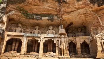 ’கற்பாறை சிற்பங்கள்’ குவாலியர் ஜெயின் குகைகளின் அரிய புகைப்படங்கள்