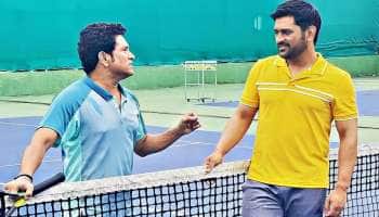 ஒரே இடத்தில் 2 கிரிக்கெட் ஜாம்பவான்கள்... ஆனால் வேறு களம் - வைராலகும் புகைப்படங்கள்