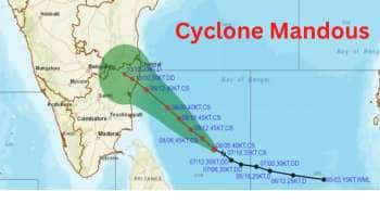 Cyclone alert: ரெட் அலர்ட் விடும் மான்டோஸ் புயல்! தமிழகத்தில் கனமழைக்கு வாய்ப்பு