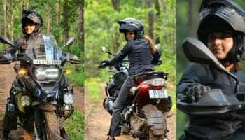 Manju Warrier: முழு நேர பைக் ரைடராக மாறிய அஜித் பட நடிகை..!