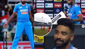 ஆட்டநாயகன் விருதுத்தொகையை தானம் செய்த பெளலர்! அன்பால் உலகநாயகனான முகமது சிராஜ்