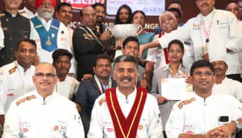1121.6 கிலோ எடையுள்ள பீன் சாலட்... சென்னையில் கின்னஸ் சாதனை!