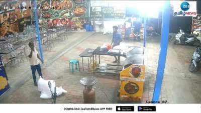 Death threat against restaurant owner: CCTV Footage Vidoe goes viral