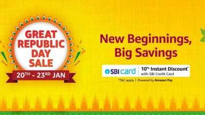 அமேசானின் குடியரசு தின சலுகை விற்பனை 2025.... எலக்ட்ரானிக்ஸ் மீது 75% வரை தள்ளுபடி