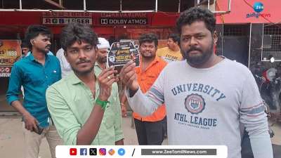 Vidaamuyarchi Fans Reaction: Celebration at Nellai Ram Cinemas