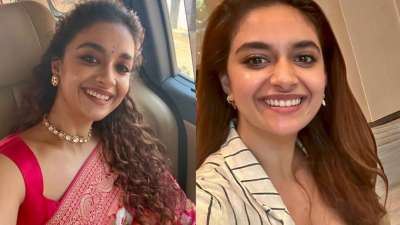 வெயில் காலத்தில் உடலைப் பத்திரமாகப் பார்த்துக்கொள்ளக் கீர்த்தி சுரேஷ் என்ன செய்கிறார் பாருங்க!