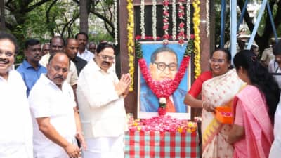 அம்பேத்கர் பிறந்தநாள் விழா: அமைச்சர் துரைமுருகன் பேச்சால் மீண்டும் சர்ச்சையா?