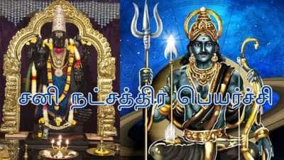 சனி நட்சத்திர பெயர்ச்சி: ராஜாதி ராஜ பொற்காலம், செல்வம் மகிழ்ச்சி இந்த ராசிகளுக்கு