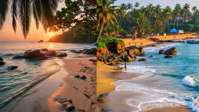 மழைக் காலத்தில் ஜாலியாக கொண்டாட... இந்த &#039;ஜில் ஜில்&#039; கடற்கரைகளுக்கு போகலாம்!