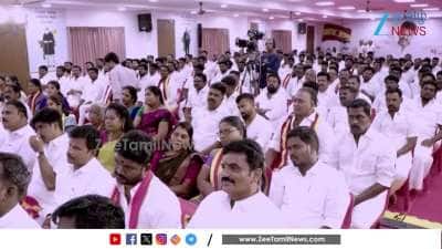 TVK Leader harsh speech on main issues proposed Paranthur Airport