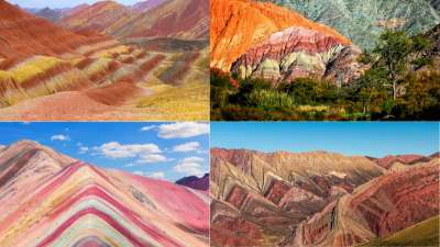 சீனா முதல் அர்ஜெண்டினா வரை... உலகில் உள்ள அழகிய வண்ணமயமான மலைகள் இவை தான்