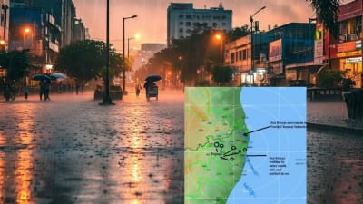 காலையில் கடும் வெயில்... மாலையில் குளிர்... சென்னையில் மழை தொடருமா...?