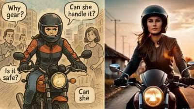 பெண்கள் Gear bike ஓட்டுவதற்க்கு அனுமதி கேட்கும் காலம் இன்னும் முடியவில்லையா?