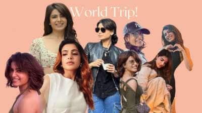 விவாகரத்திற்குப் பின் ஊர் சுற்றும் சமந்தா! இதுவரை எங்கெல்லாம் சென்றுள்ளார் பாருங்க!