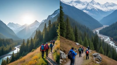 செப்டம்பர் பிறந்தாச்சு... டூர் போக நேரம் வந்தாச்சு... டிரெக்கிங் செல்ல சிறப்பான 7 இடங்கள்