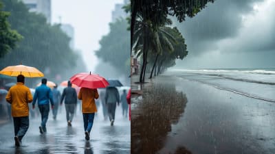 சென்னையில் மழை... 7 மாவட்டங்களில் இடி, மின்னலுடன் மழைக்கு வாய்ப்பு - வானிலை அப்டேட் 