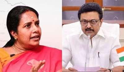 திராவிட மாடலுக்கும் ரவுடிகள்  ராஜ்ஜியத்திற்கும் எந்த வித்தியாசம் கிடையாது - வானதி சீனிவாசன்!