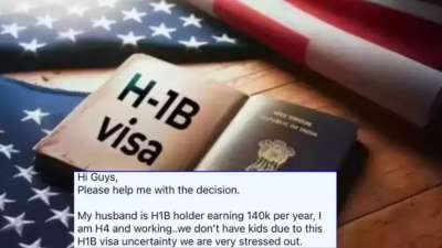 H-1B விசாவுக்காக கணவரை விவாகரத்து செய்யும் பெண்? என்ன மேட்டர்? இதோ விவரம்!