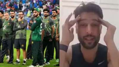 இந்தியா வெற்றி.. கதறி அழுத பாகிஸ்தான் முன்னாள் வீரர்.. வீடியோ!