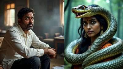 இரவில் நாகினியாக மாறும் மனைவி..கணவர் கொடுத்த பகீர் புகார்!