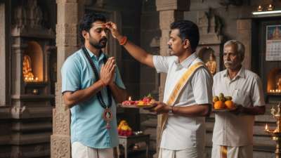 கார்த்திகை முதல் நாளே... பக்திப் பரவசத்துடன் ஐயப்ப சுவாமி பக்தர்கள் மாலை அணிந்தனர்