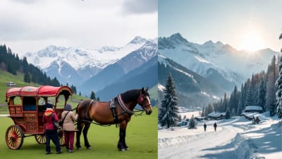 குளு குளு ஹனிமூன் போகணுமா...? டிசம்பரில் பெஸ்ட் 7 சுற்றுலா தலங்கள்!