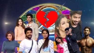 பிக்பாஸ் வீட்டிற்குள் காதல்.. வெளியே வந்தவுடன் பிரேக்-அப்! லிஸ்டில் இத்தனை ஜோடியா?