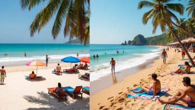 பொங்கல் லீவுக்கு ஜாலியா டூர் போக... இந்தியாவின் பெஸ்ட் 6 கடற்கரைகள்