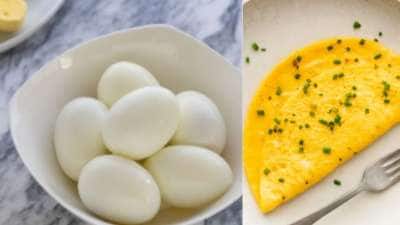 வேகவைத்த முட்டை Vs ஆம்லெட்! வெயிட்லாஸுக்கு எது நல்லது? மருத்துவர்கள் சொல்வது..