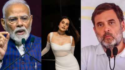 மோடி vs ராகுல் காந்தி: பிடித்த அரசியல் தலைவர் யார்? நடிகை டாப்ஸி சொன்ன நக்கலான பதில்!
