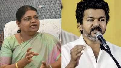 "திமுக, அதிமுகவினர் தான் தவெக வேட்பாளர்கள்" விமர்சித்த அமைச்சர் கீதா ஜீவன்