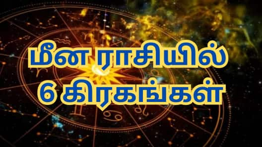 மீனத்தில் ஒன்றுசேரும் 6 கிரகங்கள்... இந்த 5 ராசிகளுக்கு அடிக்கப் போகும் பெரிய லக்