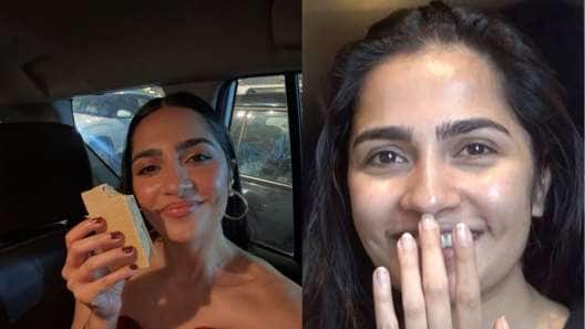 மேக்-அப் இல்லாமல் ருக்மிணி வசந்த்..எப்படியிருக்கிறார் பாருங்க! வைரல் போட்டோ..