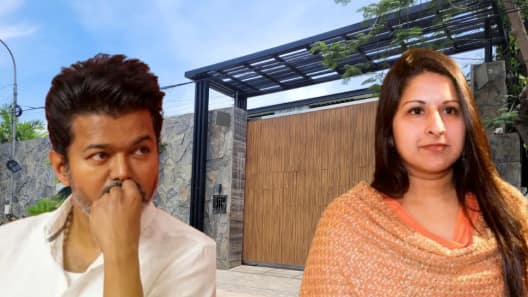 விஜய்யின் வீடு இவ்வளவு கோடியா? பளபளக்கும் நீலாங்கரை பங்களா - உரிமை கோரும் சங்கீதா